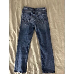 The Mid Rise Dazzler Mother Jeans - Size 28